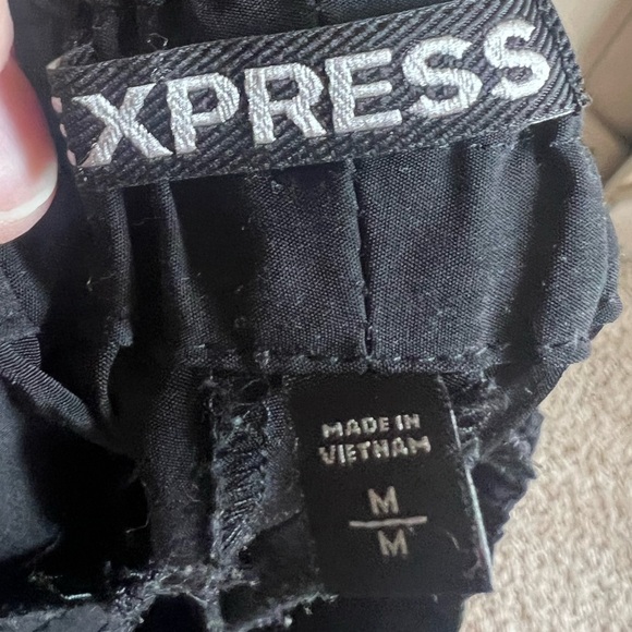 Express Tie Waist Ankle Pant - Picture 6 of 6